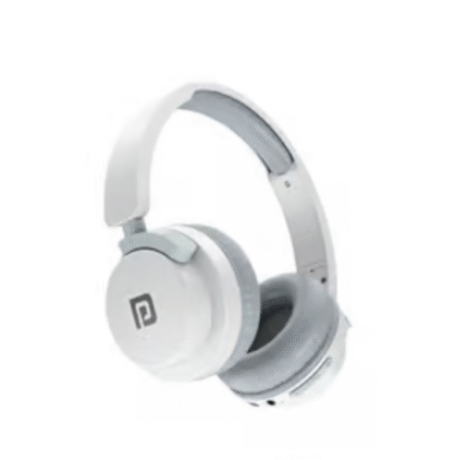 Portronics Muffs M2 Bluetooth Headphones (White)